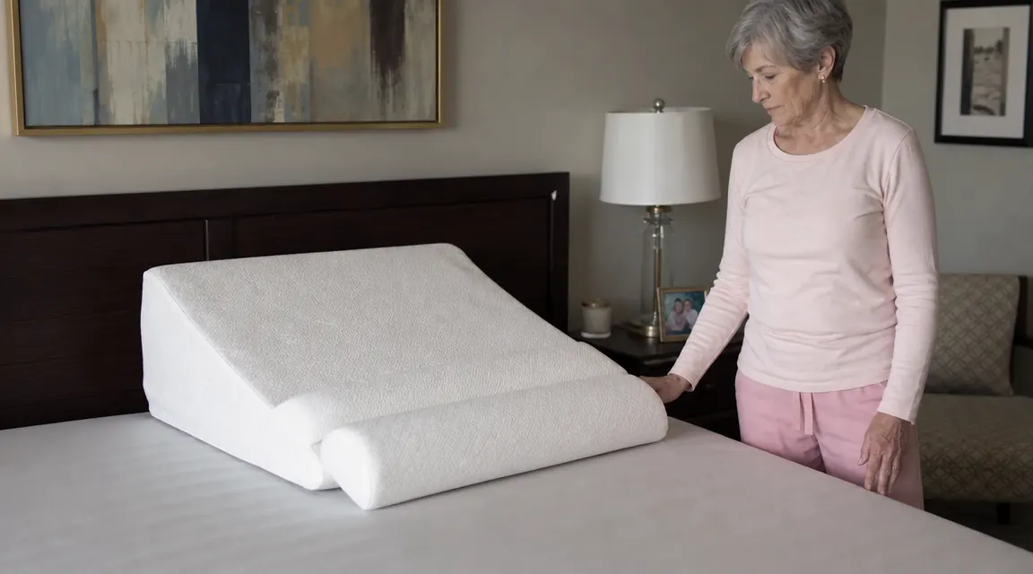How to Use a Bed Wedge Pillow for Acid Reflux: The Setup That Actually Works