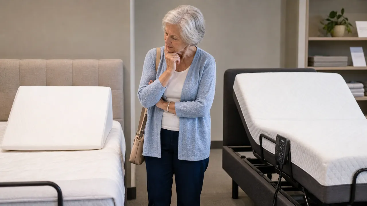 Bed Wedge Pillow vs Adjustable Base for Acid Reflux: Which Is Worth It?
